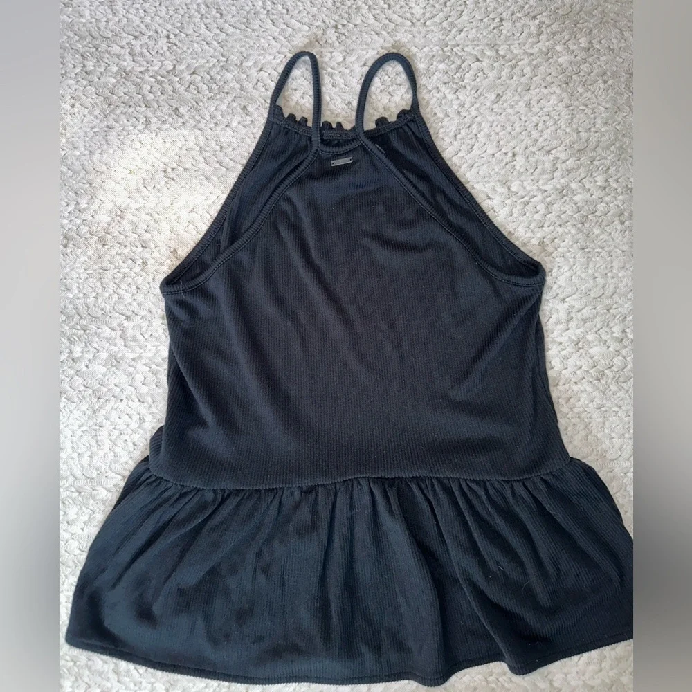 Volcom- Ruffled Rider, High Neck Top with Racer Back - Picture 4 of 10